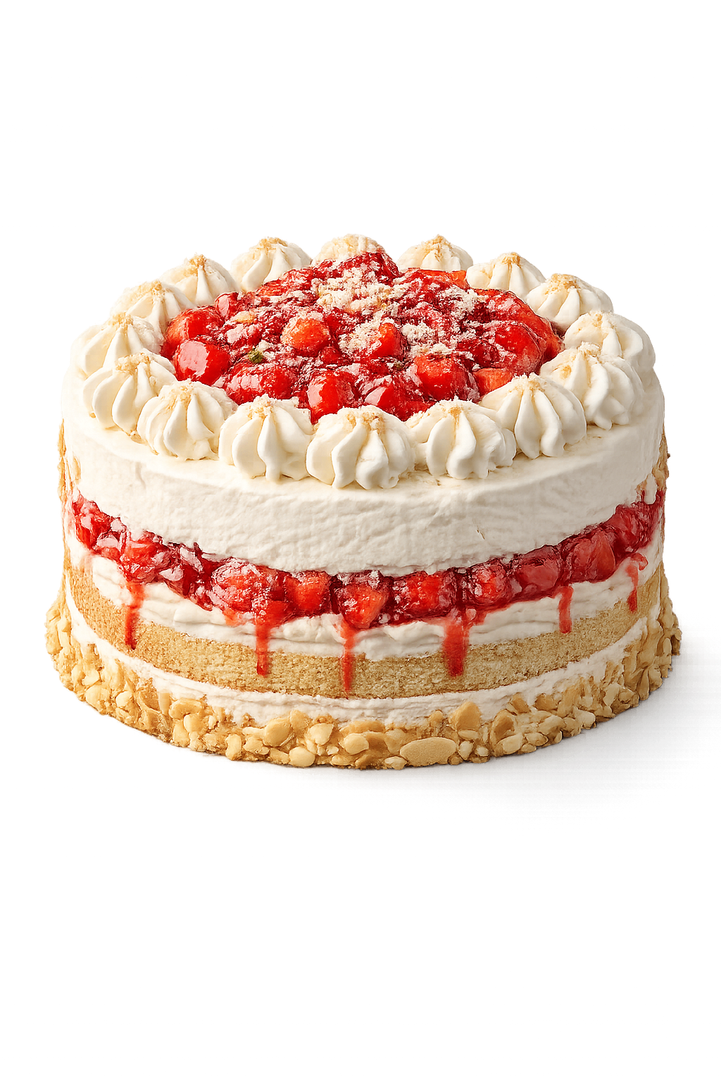 Zera’ Strawberry Fill Cake